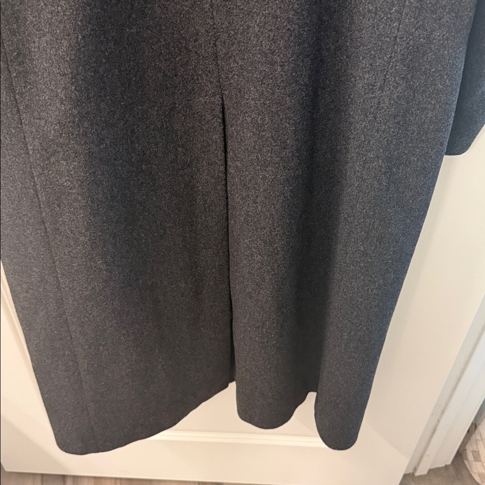 Nordstrom 100% Pure Wool Overcoat Tailored In The USA - Picture 8 of 14